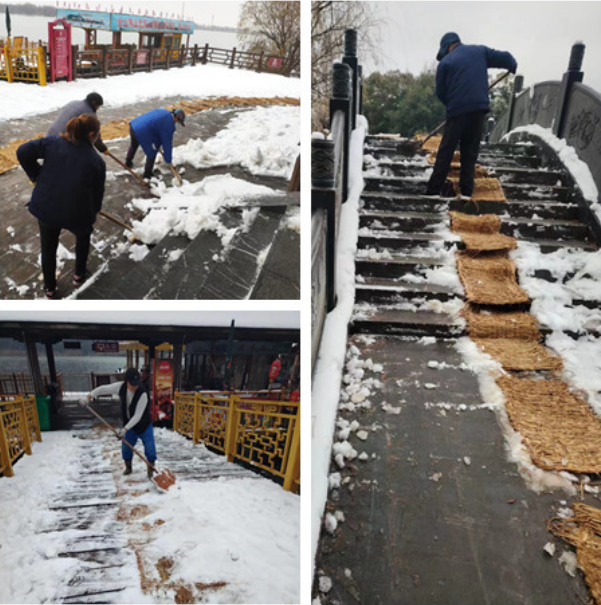 以雪為“令”，以動(dòng)止“凍”