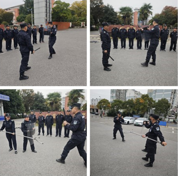 以“訓(xùn)”筑防  嚴守校園安全防線—— 潤州保安公司開展校園防暴安全演練