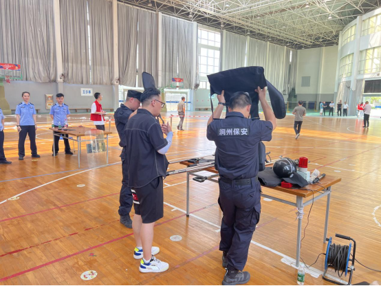 筑牢安全防線，技能閃耀賽場